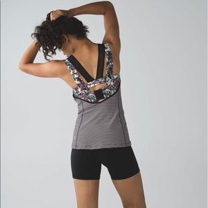 Lululemon Super Sport Tank So Fly Butterfly
